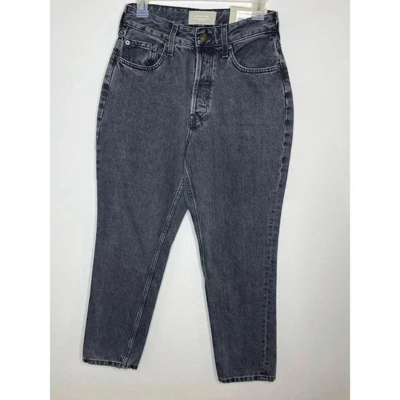 Everlane The Curvy 90’s Cheeky Straight Jean size 28 in washed black NWT - Picture 3 of 9